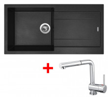 Sinks AMANDA 990 NANO Nanoblack+MIX...